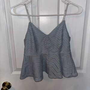 Dynamite Baby Blue Lace Camisole Top